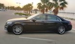 Black Mercedes Benz S450 2019 for rent in Dubai 2